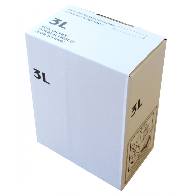 Bag-in-Box 3 litres blanc - LATERALE