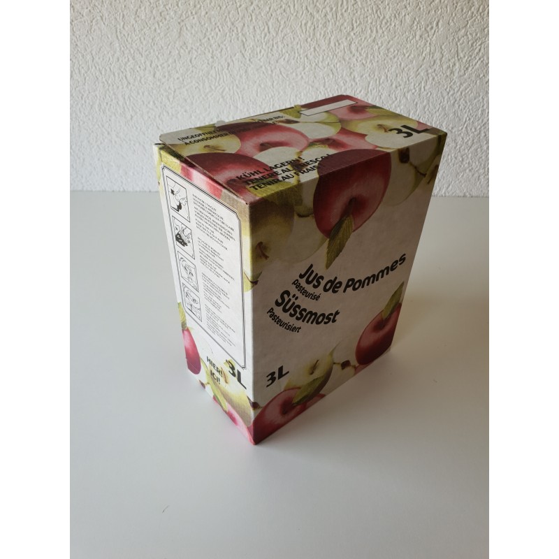 Bag-in-Box 3 litres  POMME - LATERALE