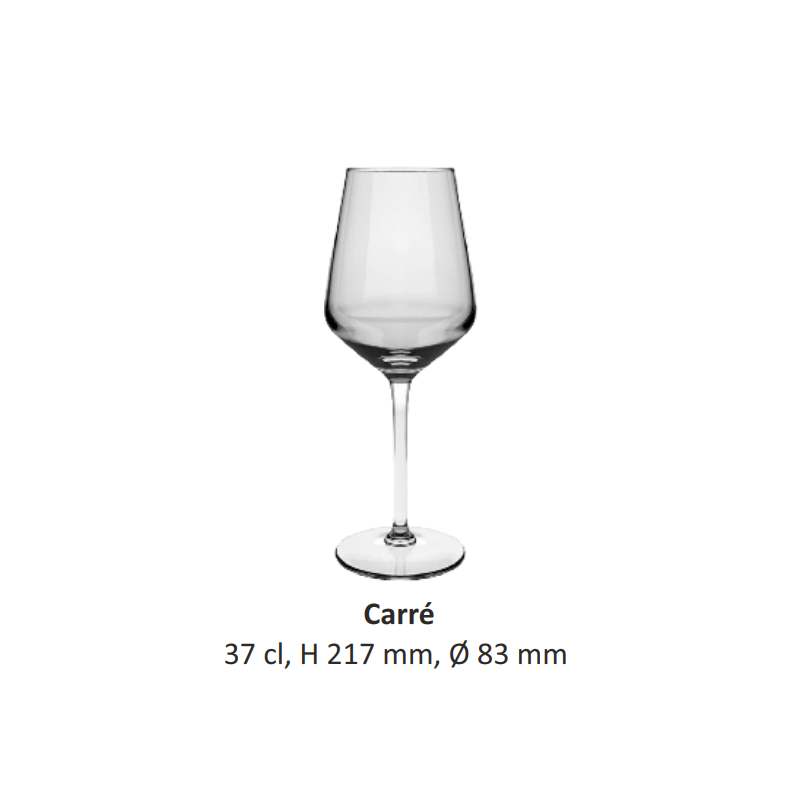 Verre dégustation Carré 37cl